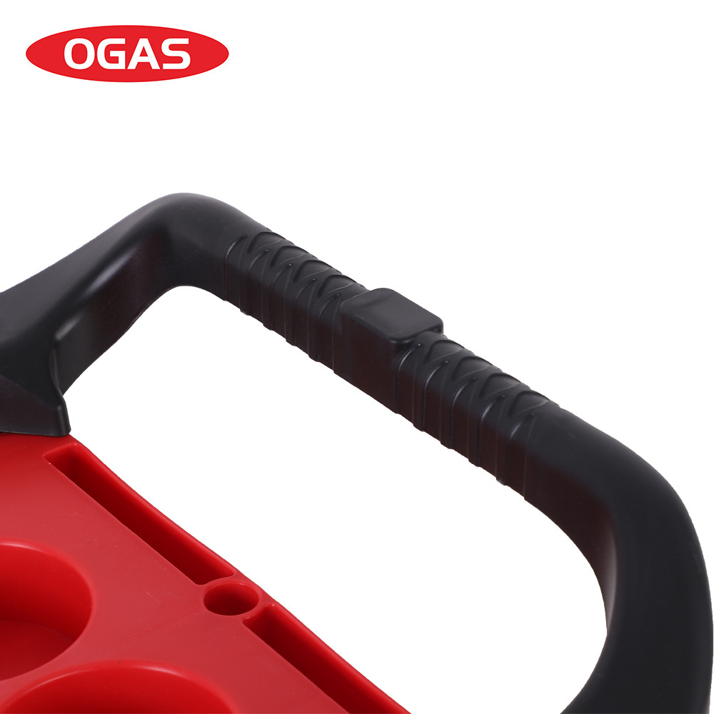 OGAS OEM Multifunctional Auto Repair Tool Cart 3 Shelf Tool Cart Car Detailing Trolley Detailing Cart