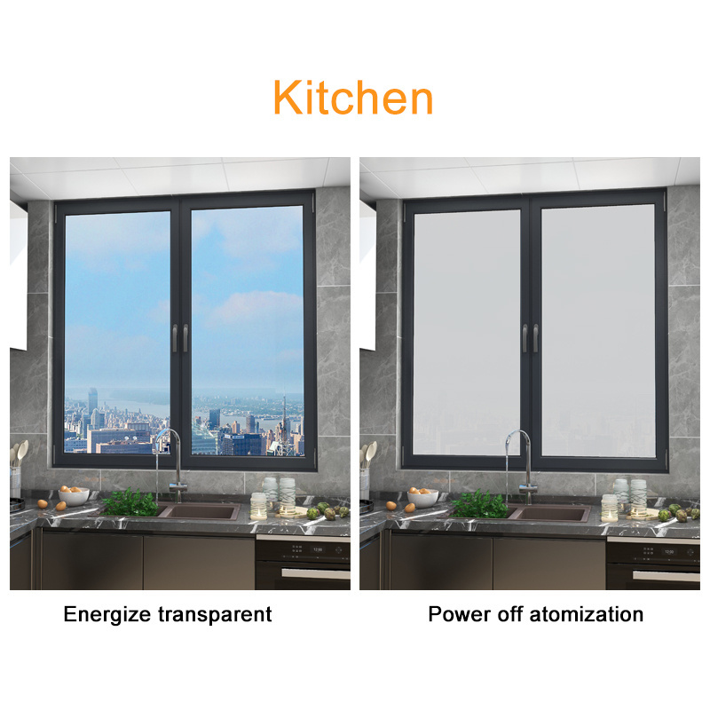 Smart 2 year warranty Electric PDLC Switchable Glass Smart Film for Privacy Window GLASS car toilet