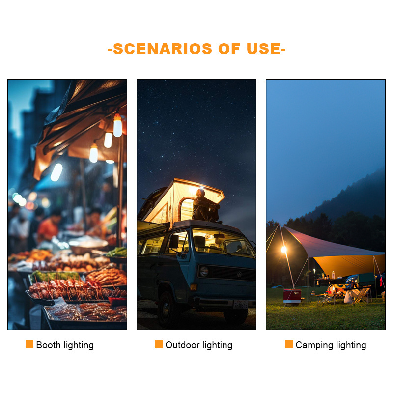 DC5V 5W LED Light Bulb USB outdoor Portable Lantern Tent Camping Hiking Emergency Usb Bulb