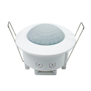 Human Body infrared pir sensor switch embedded smart ceiling mount mini PIR AC100-240V motion sensor for corridor