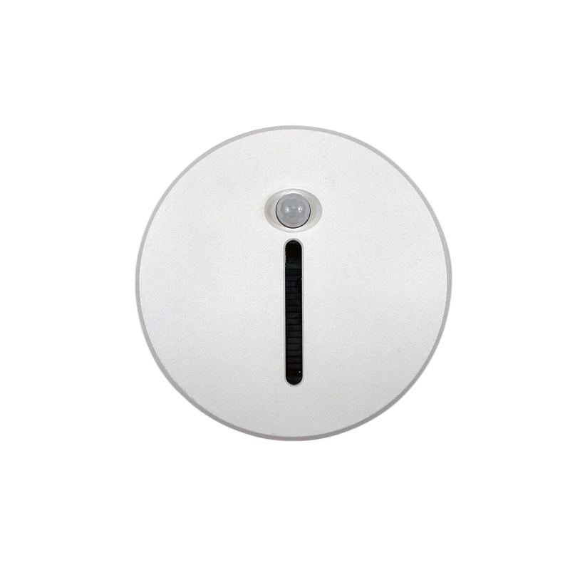 Indoor Mini round Smart Recessed Motion Sensor Step Lights Side Staircase Led Stair Wall Light Step Light with Sensor