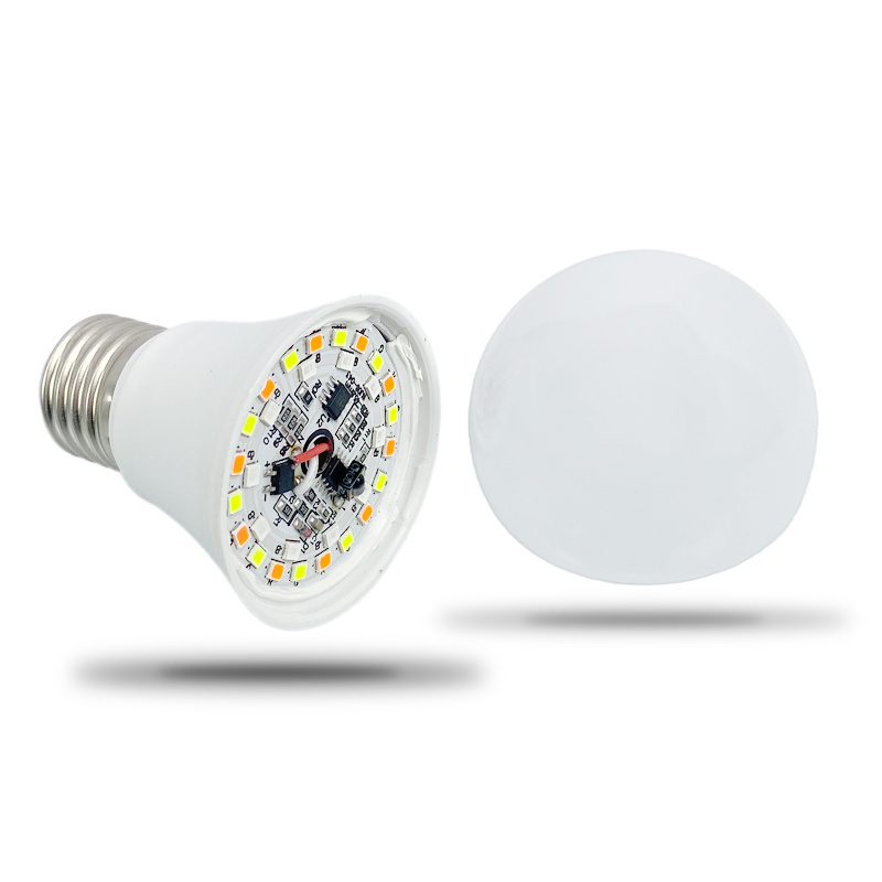 E27 7W RGB+W Multicolor LED Lamp Light 16 million Color Changing Bulb + Remote Control led rgb bulb