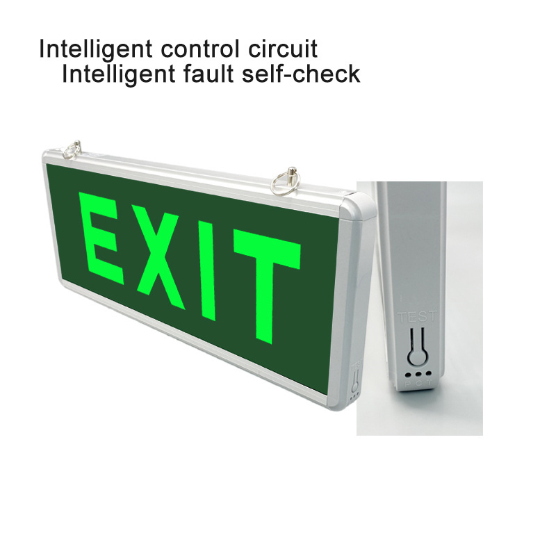 Factory price CE ROHS approved 3w emergency exit light exit sign light