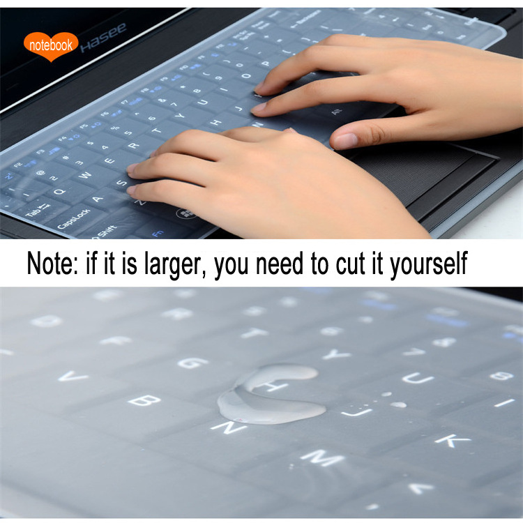 Universal Notebook Keyboard Cover 14''15'' Laptop Silicone Protector Film