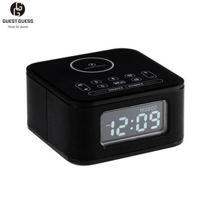 Guest Guess 2023 Wireless Charger For Mobile Phone Dual USB Digital Alarm Clock Electric Alarm Led Digital Clock Display