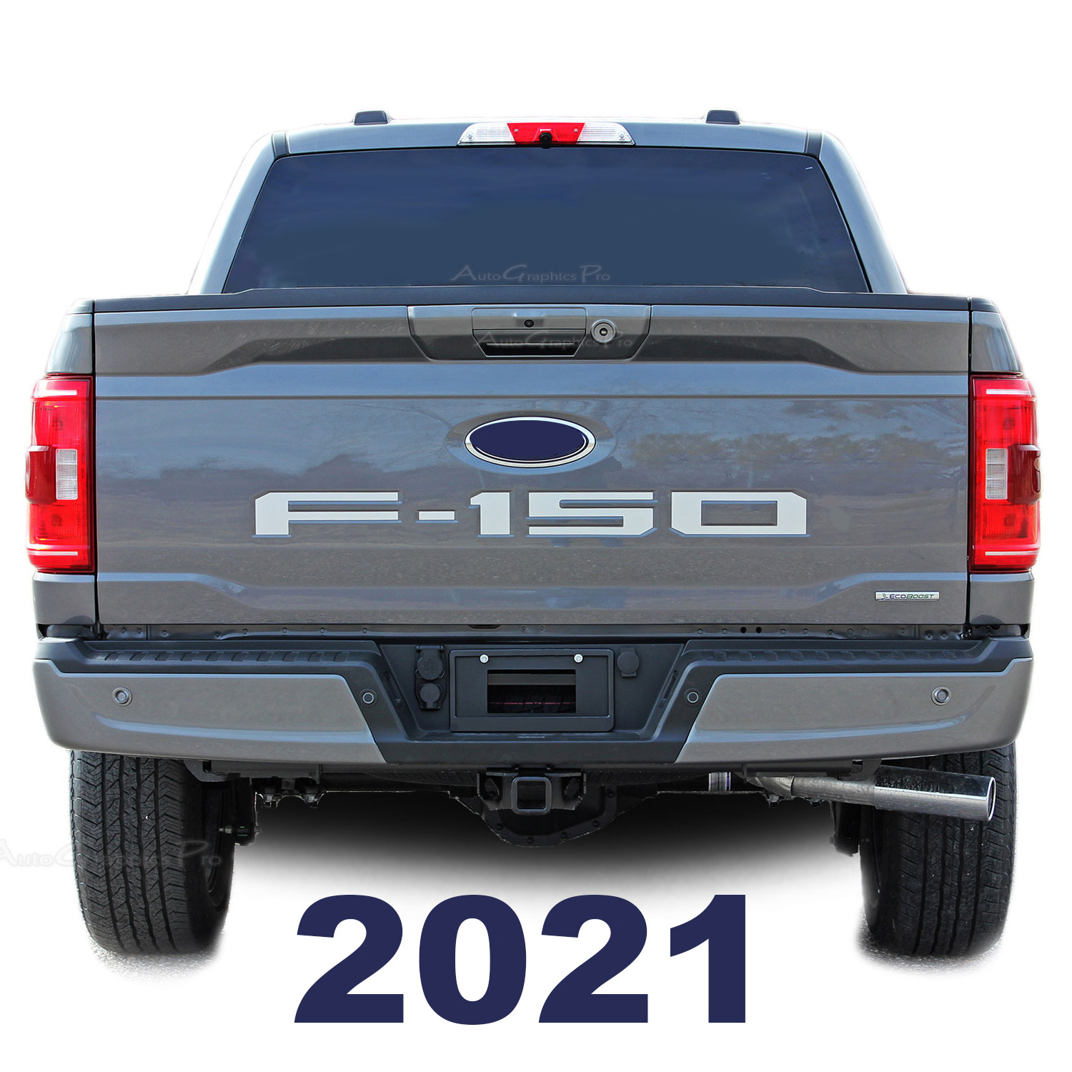 Adhesive Raised Tailgate Text Decal Letters Strips 2021 F150 Car sticker 3D For ford ranger raptor F-150 Accessories Decoration