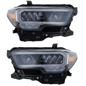 Car Driver and Passenger Side Full LED Headlight Headlamp With LED bulbs for Tacoma 2020-2023 TRD/Pro Dynamic Turn Signals