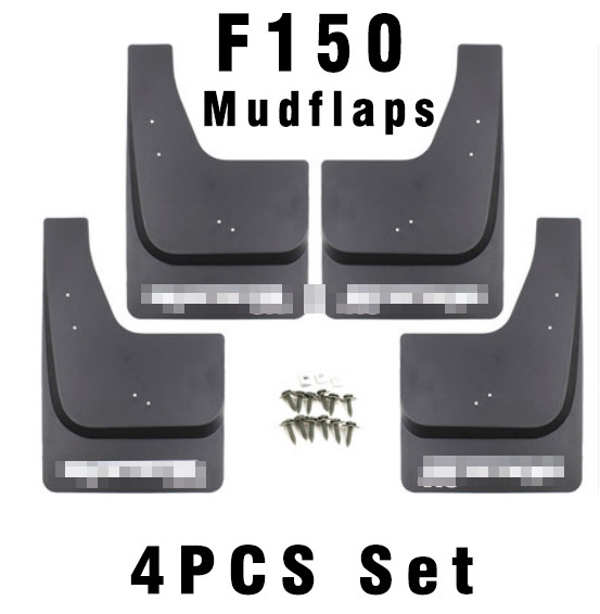 Mud Flaps for Ford Raptor F150 (2011-2019) Pickup Raptor F-150 Mudguards Splash Guards Car Fenders Accessories Plastic Leadway