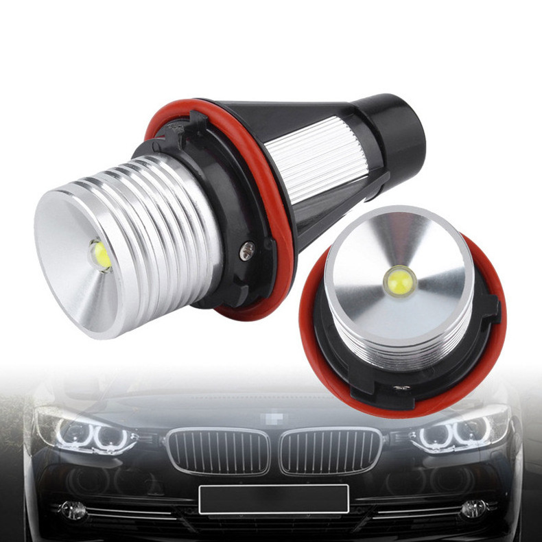 2Pcs LED Angel Eyes Marker Lights Bulbs For B M W E39 E90 E60 E92 Angel Eyes 10W 20W 40W 60W 80W 6W Angel Eye Led Marker Lights