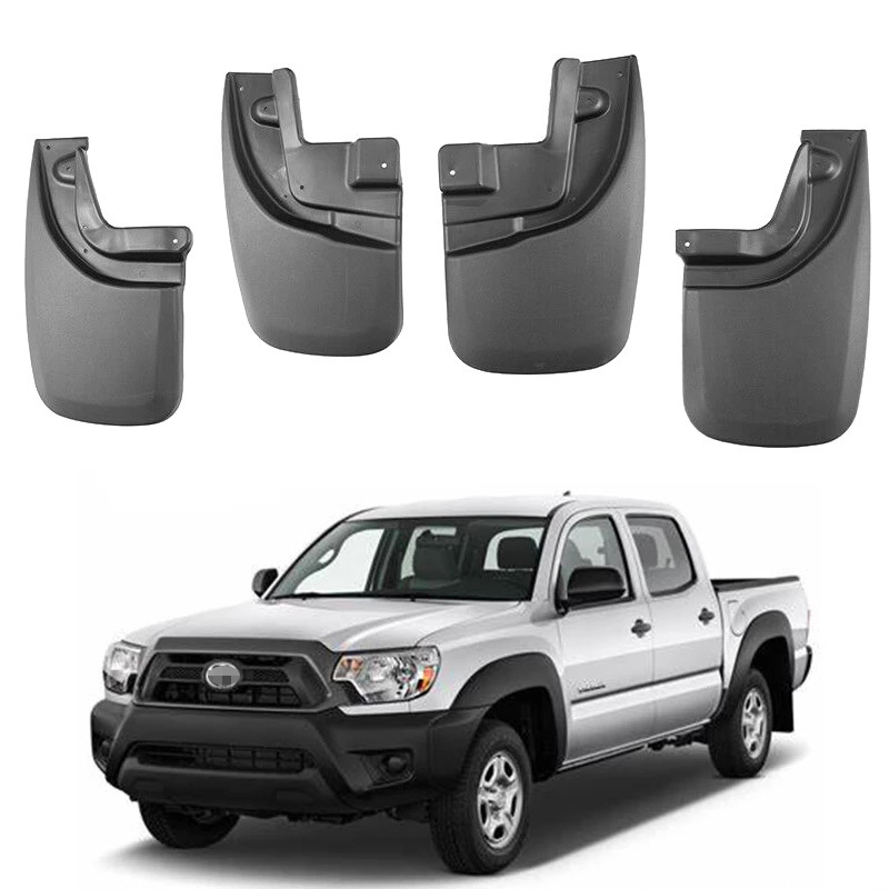 Car Rubber Mud flaps for Tacoma 2005-2015 Fender Guard Splash MudFlaps Mudguards Accessories 2006 2007 2008 2009 2010 2011 2012