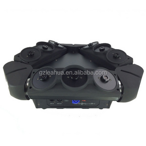 LED Stage Light dj laser light Laser 9 Heads 9x80mw RGB laser High Power Spider Beam Moving Head Light