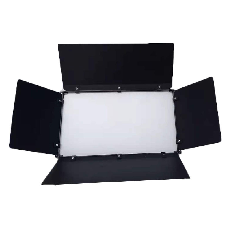 TV Studio Video Lighting Photographic Equipment LED 3200k/5600k Bi-Color Dimmable 200W Panel Flat Soft Lights for Stage Theater