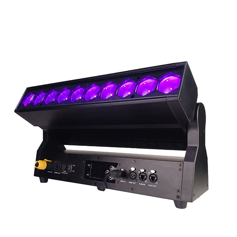 Stage Lights 10*40W RGBW 4in1 LED Moving Head Light Bar for DJ Disco Lighting