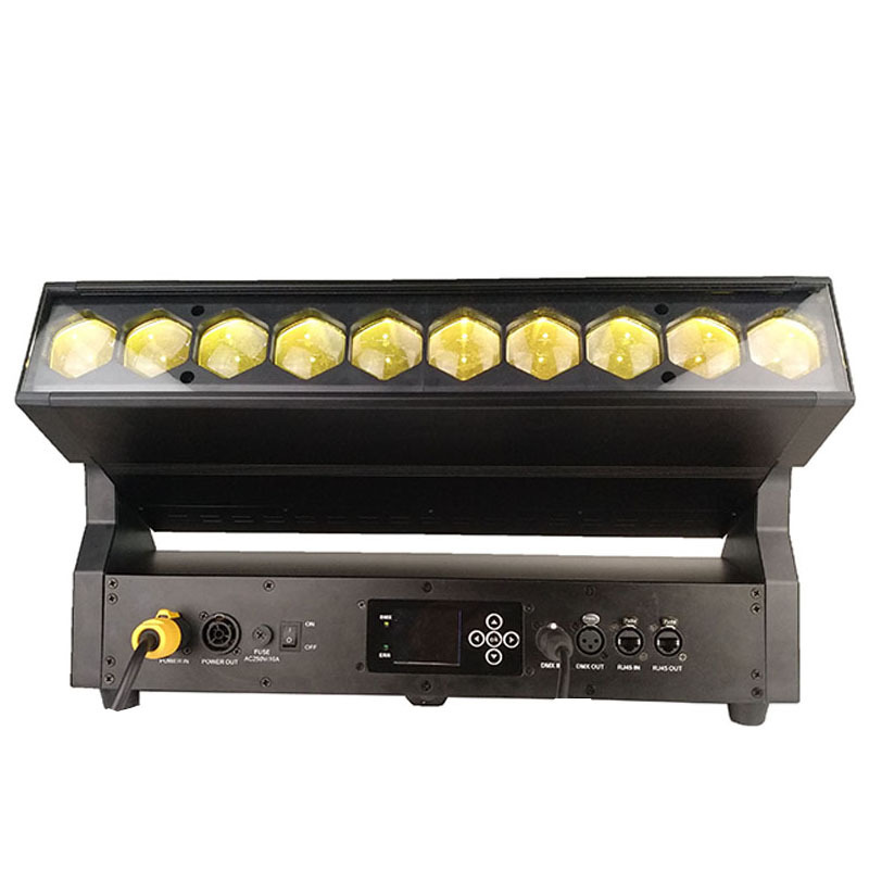 Stage Lights 10*40W RGBW 4in1 LED Moving Head Light Bar for DJ Disco Lighting