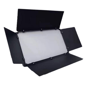 TV Studio Video Lighting Photographic Equipment LED 3200k/5600k Bi-Color Dimmable 200W Panel Flat Soft Lights for Stage Theater