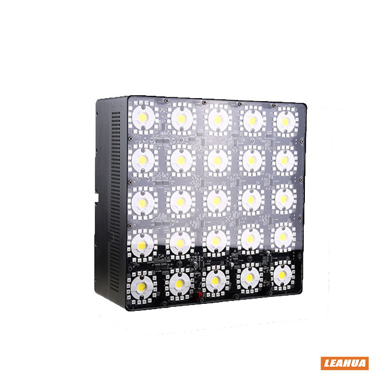 New  super bright dmx cube 25pcs led cob matrix China Wholesale High Quality RGB LED 5x5 COB Wash nightclub  LED stage lighting