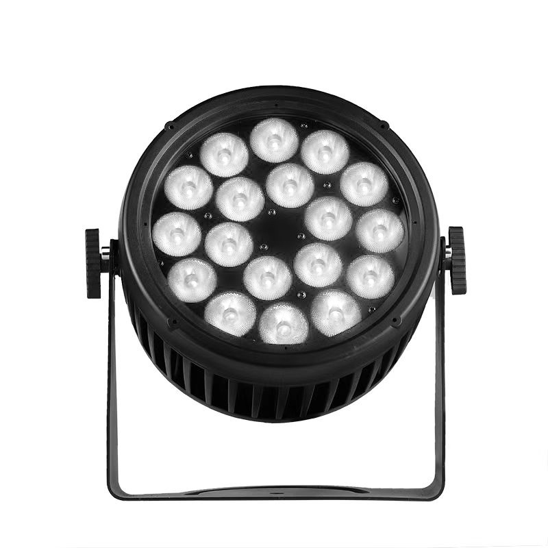 Professional stage lighting 18x12w IP LED RGBW Par can light rdm auto sound dmx master slave control