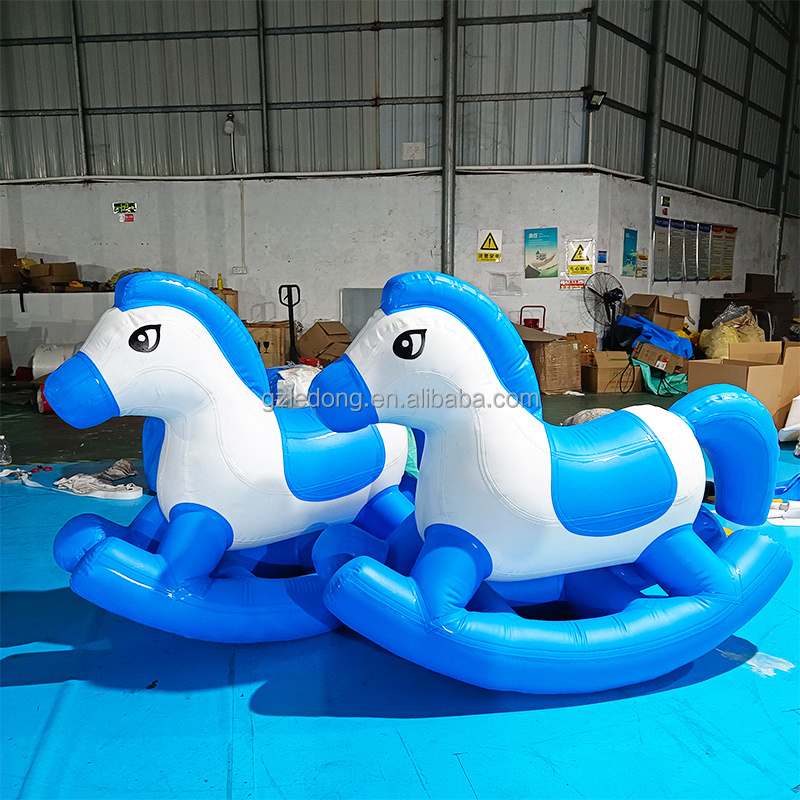 Giant Inflatable Rocking Horse / Inflatable Horse Riding / Inflatable Pony Horse for Pool Toys