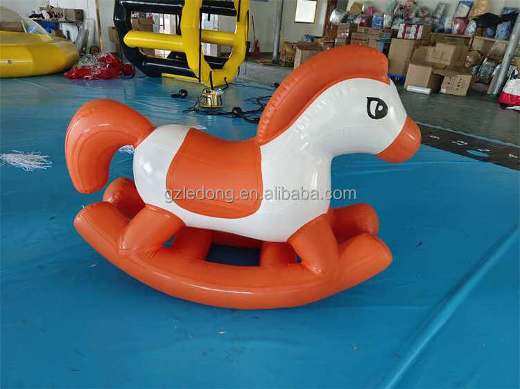 Giant Inflatable Rocking Horse / Inflatable Horse Riding / Inflatable Pony Horse for Pool Toys