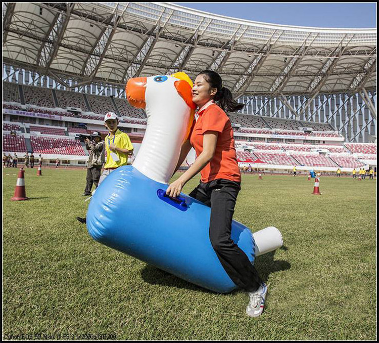 Inflatable Derby Horse Inflatable Race Horse Game Inflatable Pony Race