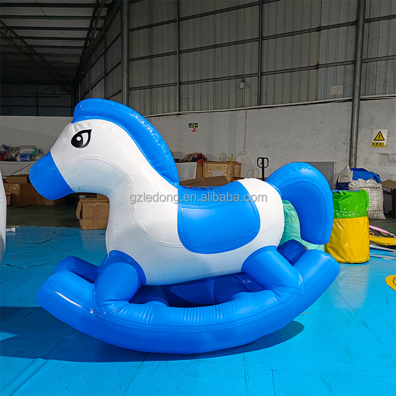 Giant Inflatable Rocking Horse / Inflatable Horse Riding / Inflatable Pony Horse for Pool Toys