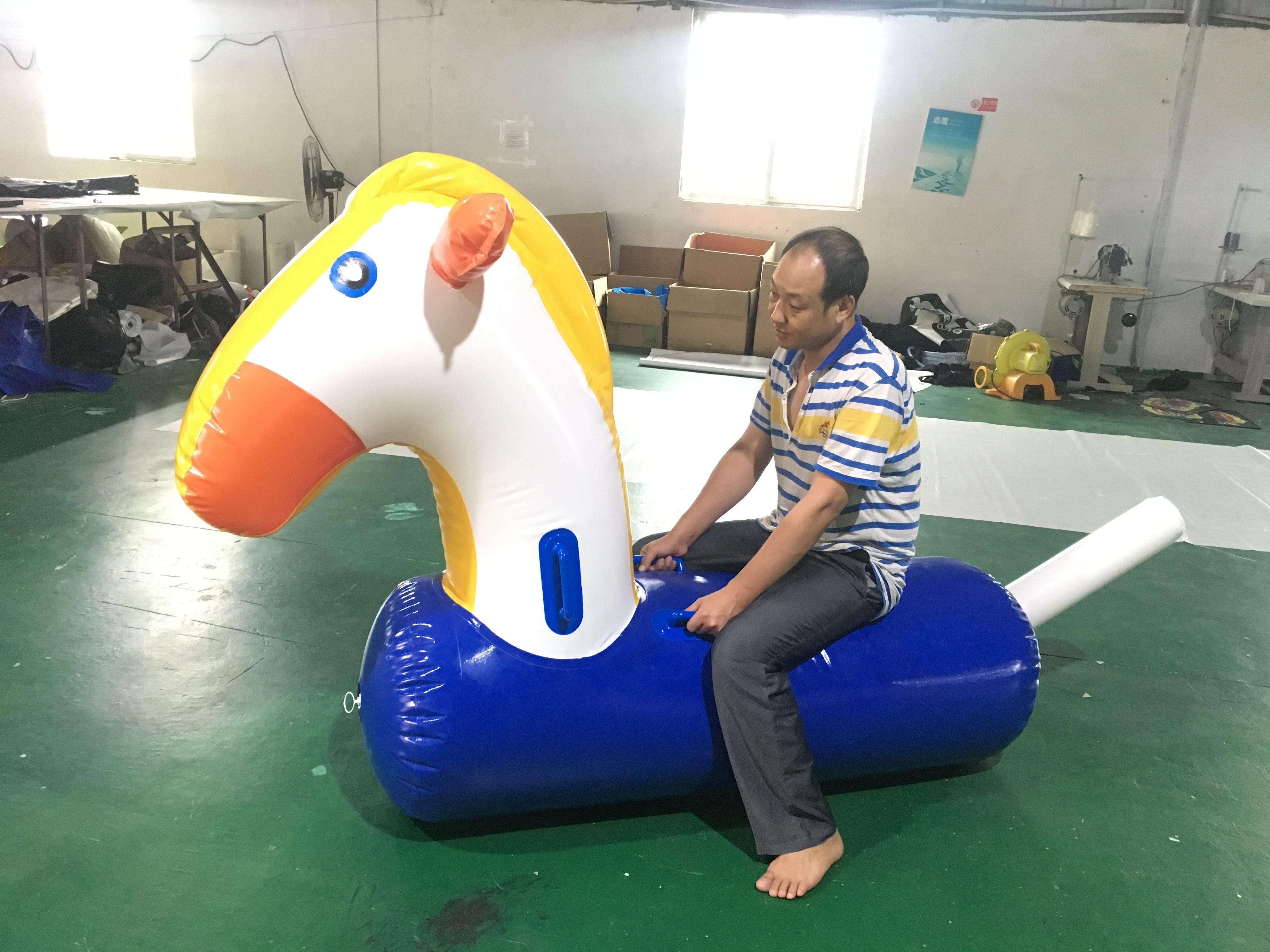 Inflatable Derby Horse Inflatable Race Horse Game Inflatable Pony Race