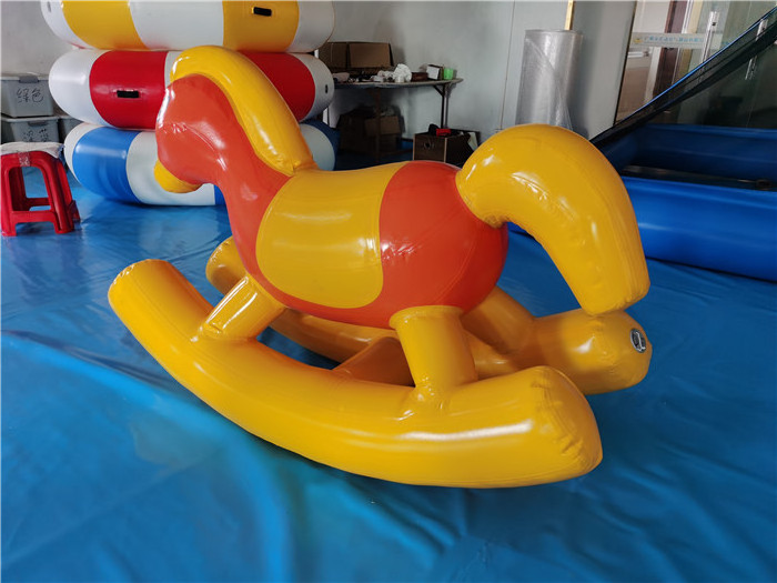 Inflatable Animals Ride on toys Rocking Horse Animal Riding Toys Ride on inflatable pony rocking horse for Kids