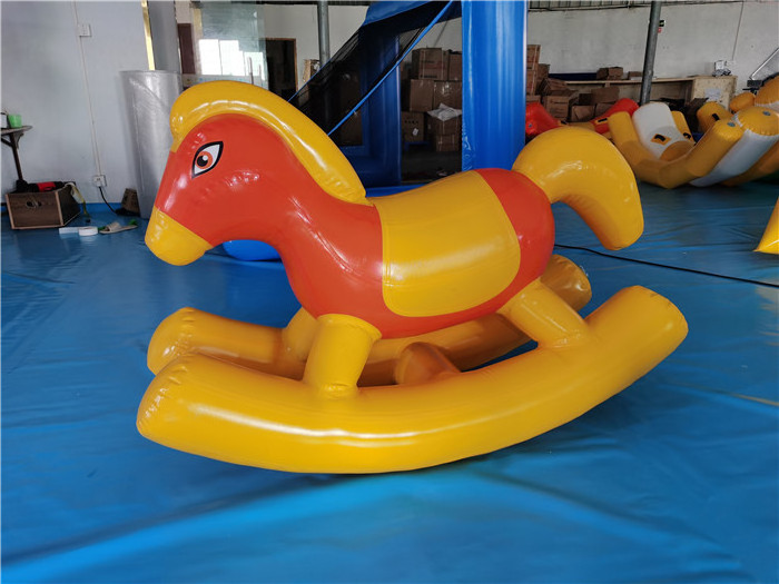 Inflatable Animals Ride on toys Rocking Horse Animal Riding Toys Ride on inflatable pony rocking horse for Kids