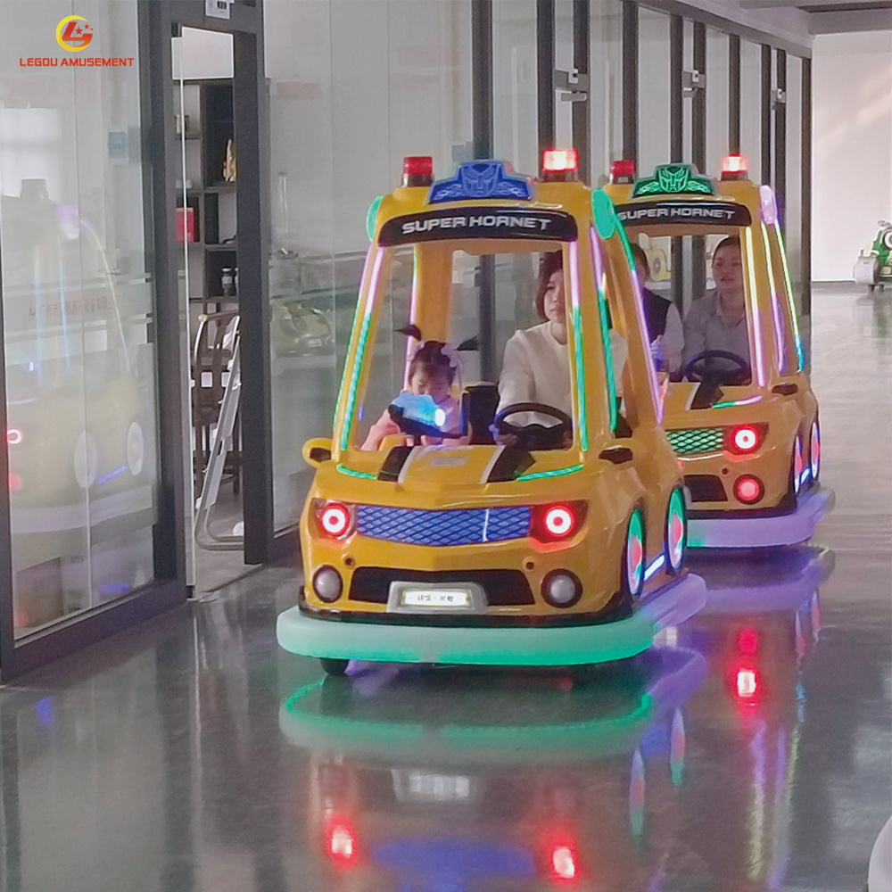 2023 new model roof car electric Battery operated bumper cars for children and adults for sales