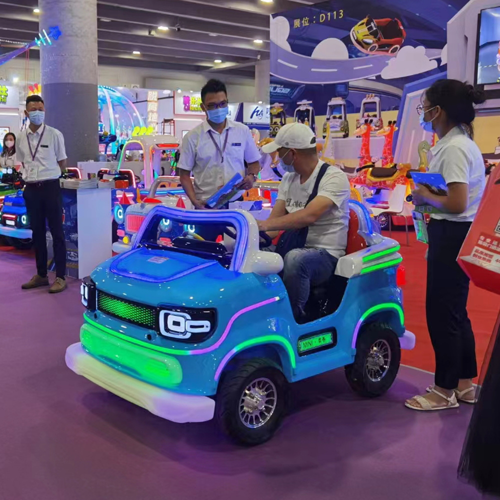 2023 Electric battery Electric Bumper Cars Operated Games Machine Kids Mini Bumper Car Kiddie Ride