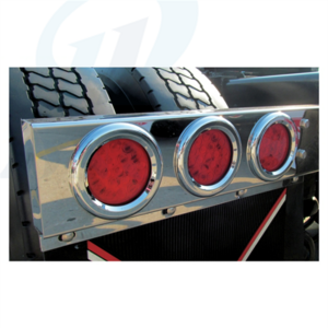 304ss Mud Flap Hanger Light Bar With Round Light Holes