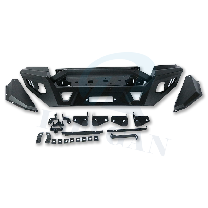 Custom Universal  Steel Front Bumper 4x4 Bull Bar For 2015 Hilux Vigo Revo Rocco Car Accessories