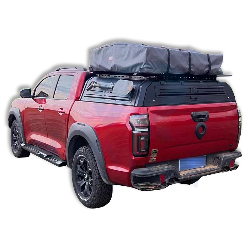 Short Carry luggage rack Waterproof Steel Pickup Hardtop Topper Camper Truck Canopy For Truck Car accessories