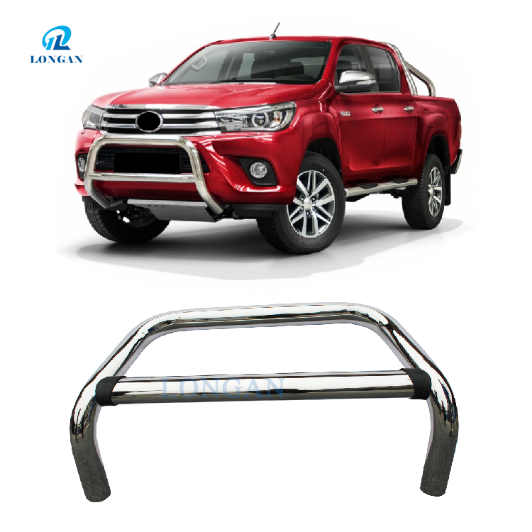 auto front bumper car nudge bar Stainless steel Bull bar for Hilux revo 2015+