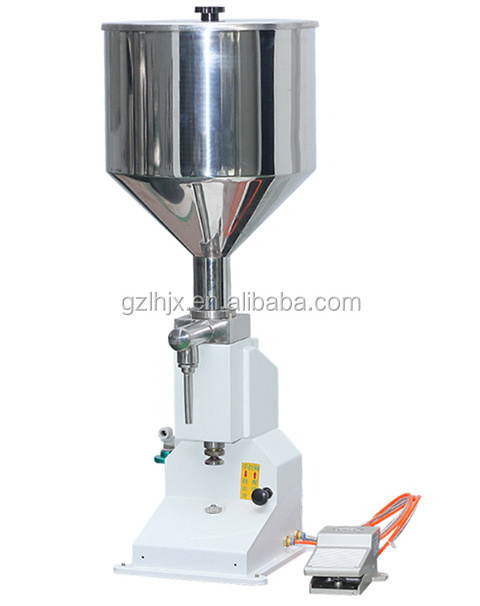 Manual Cream Filler Semi Cosmetic Cream Gel Paste Tube Filling Machine