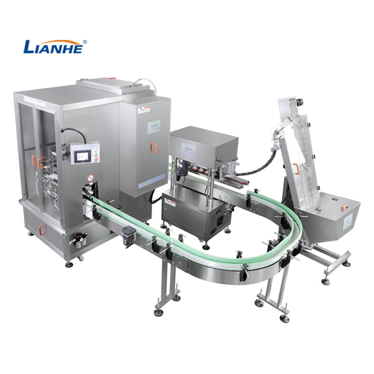 Lotion Cream Filling Machine Cosmetic Detergent Hand Wash Liquid Soap Shampoo Fully Automatic Bottle Filling Machines