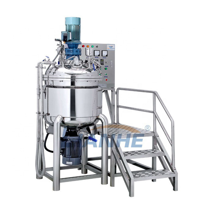 business mixing soap machinery Custom Cosmetic Shampoo High Shear Homogenizer Mixer Lotion Mixing Tank