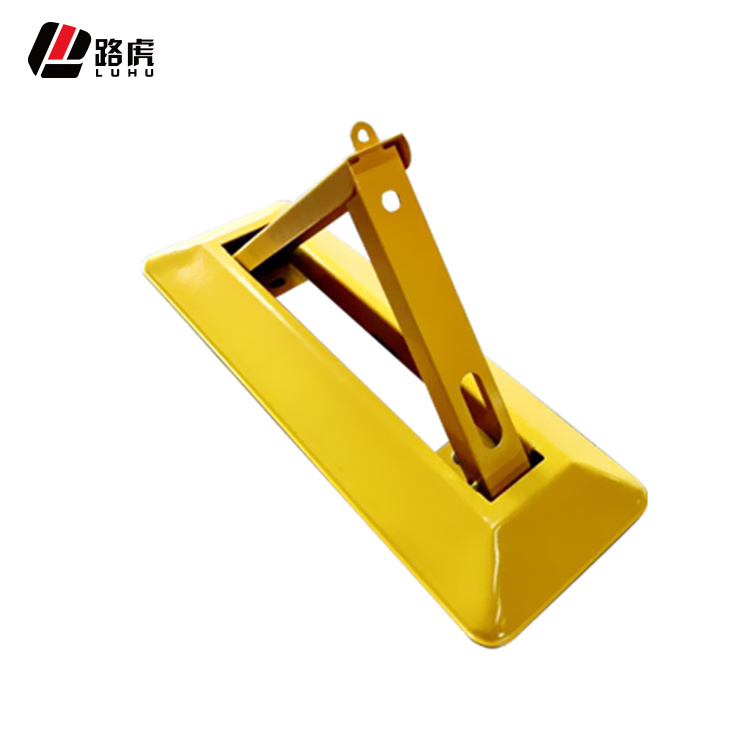 portable Manual Cold-roll Steel space blocking barrier lock Anti-pressure triangle parking lock