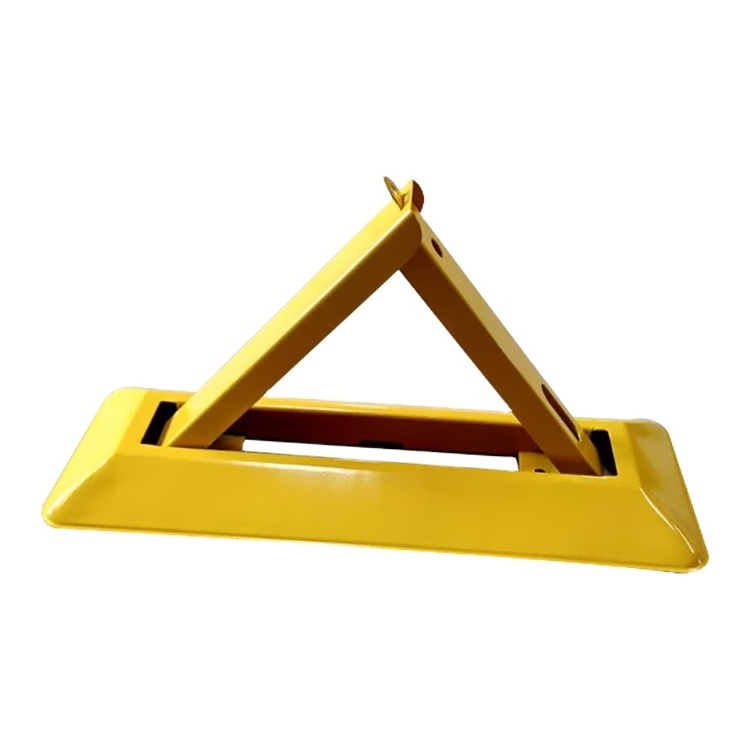 portable Manual Cold-roll Steel space blocking barrier lock Anti-pressure triangle parking lock