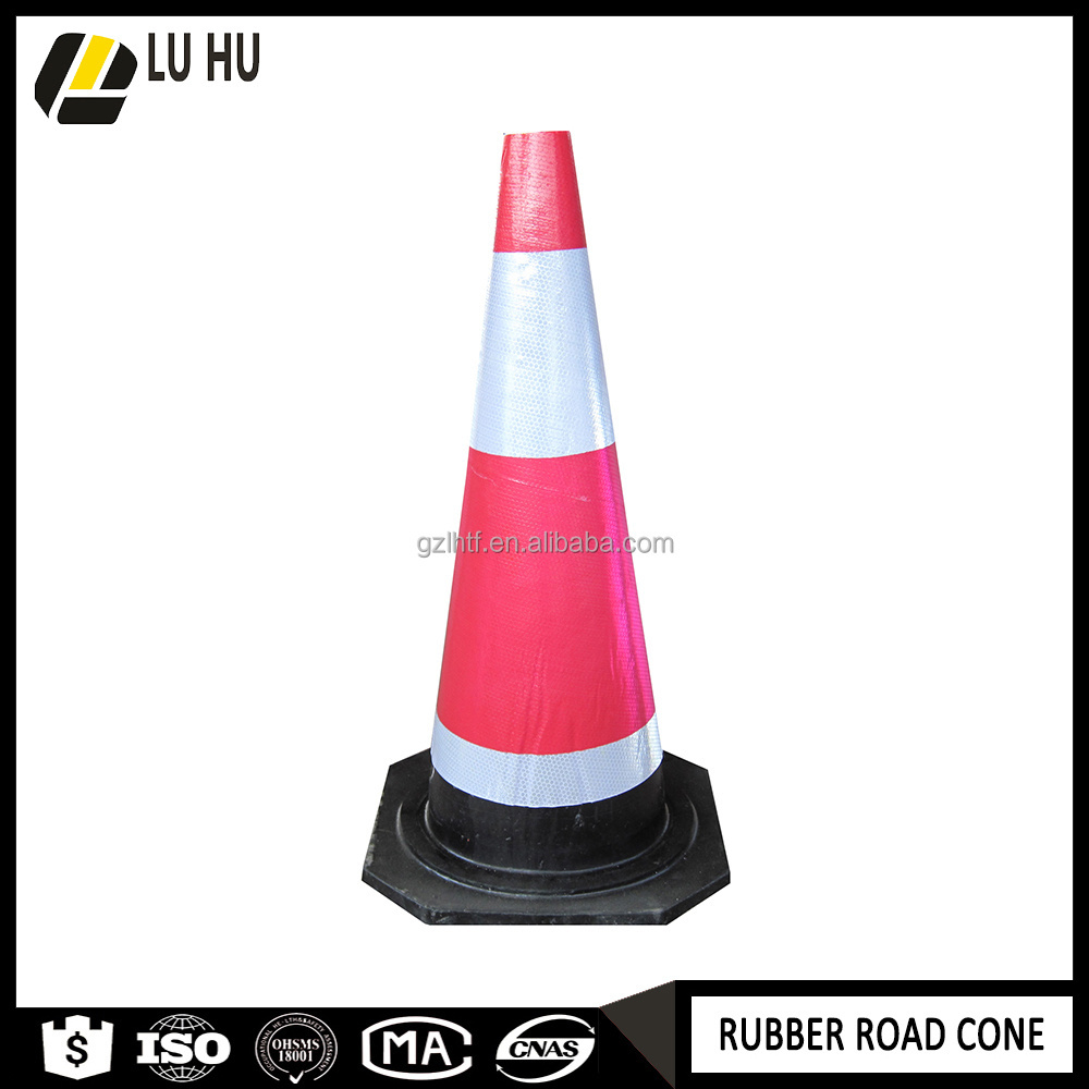 China Cheap Used 28' Reflective plastic Safety eva traffic cone 70cm