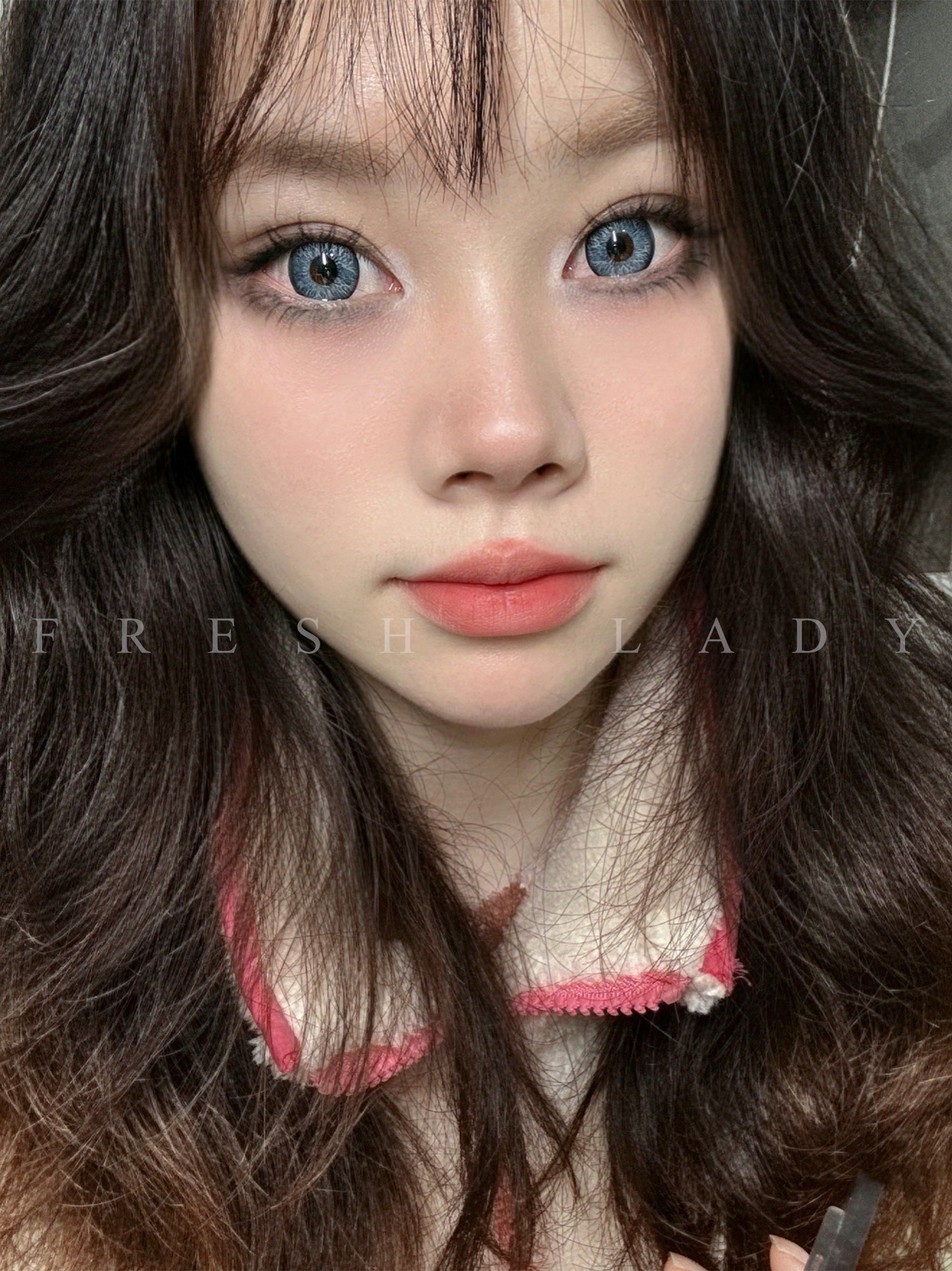 Fresh Lady Vesper Martini natural eye color cosmetic softlens small pupil contact lenses