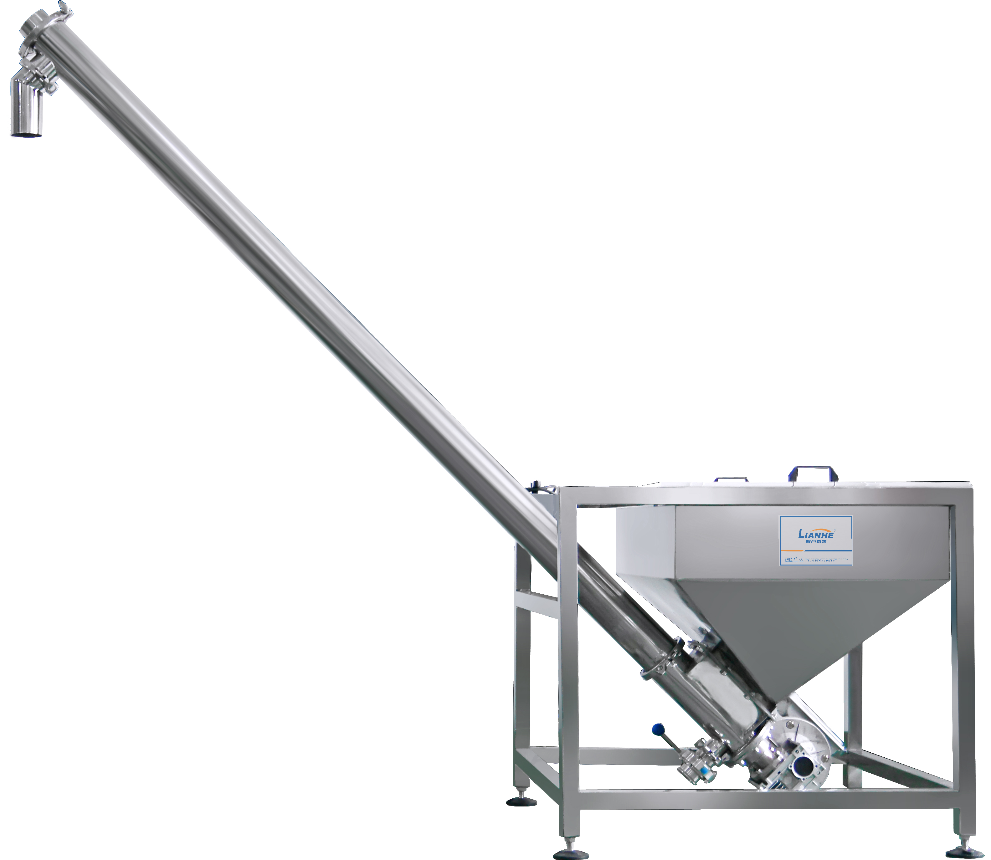 LIANHE Powder Feeding Machine Hopper Screw Auger Conveyor Feeder