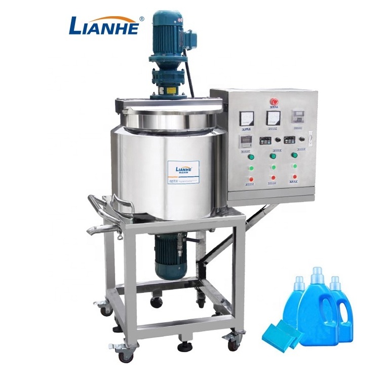 Hair Shampoo Homogenizing Mixer Machine Skincare Emulsifying Homogenizer Making Machine Liquid Toilet Cleaner Mixing Equipment