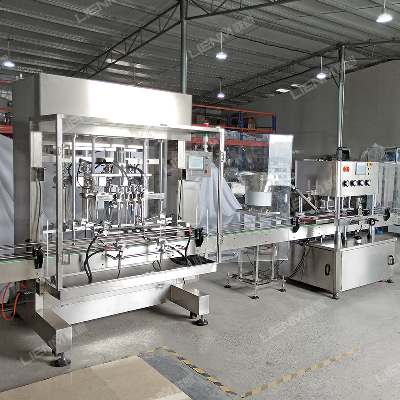 Factory Price High Accuracy Viscous Liquid Filling Machine 4 Head Bottle Liquid Automatic Filling Machine For Liquid Soap