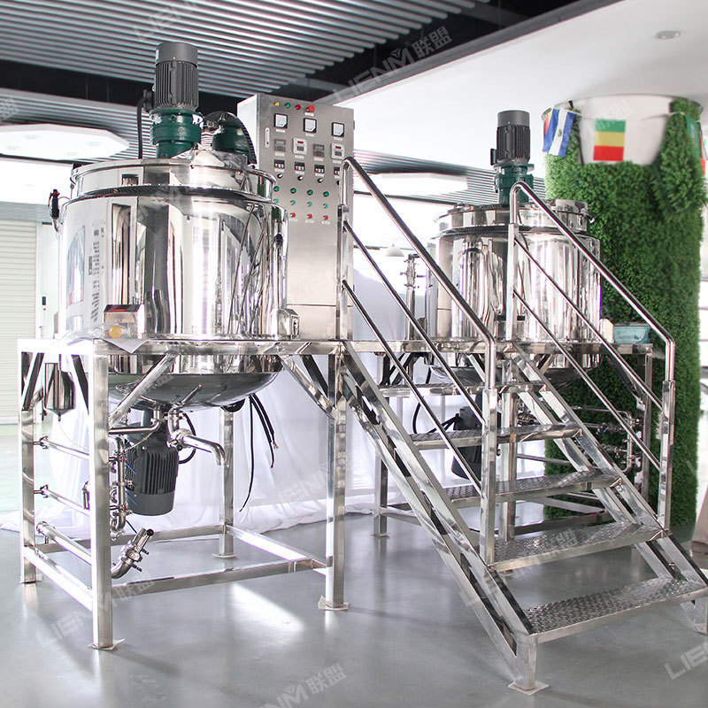 LIENM Chemical Liquid Mixing Machine Facility For Liquid Detergent Shampoo Automatic Liquid Fertilizer Mixing Machine