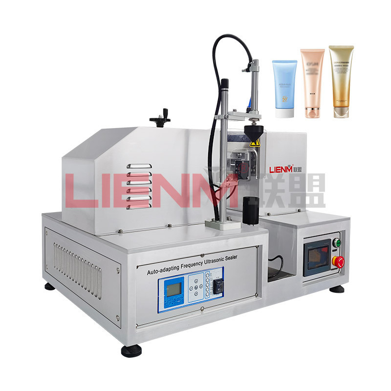 LIENM Ultrasonic Tube Sealing Machine Cosmetic Cream Plastic Aluminum Tube Manual Tube Sealing Machine