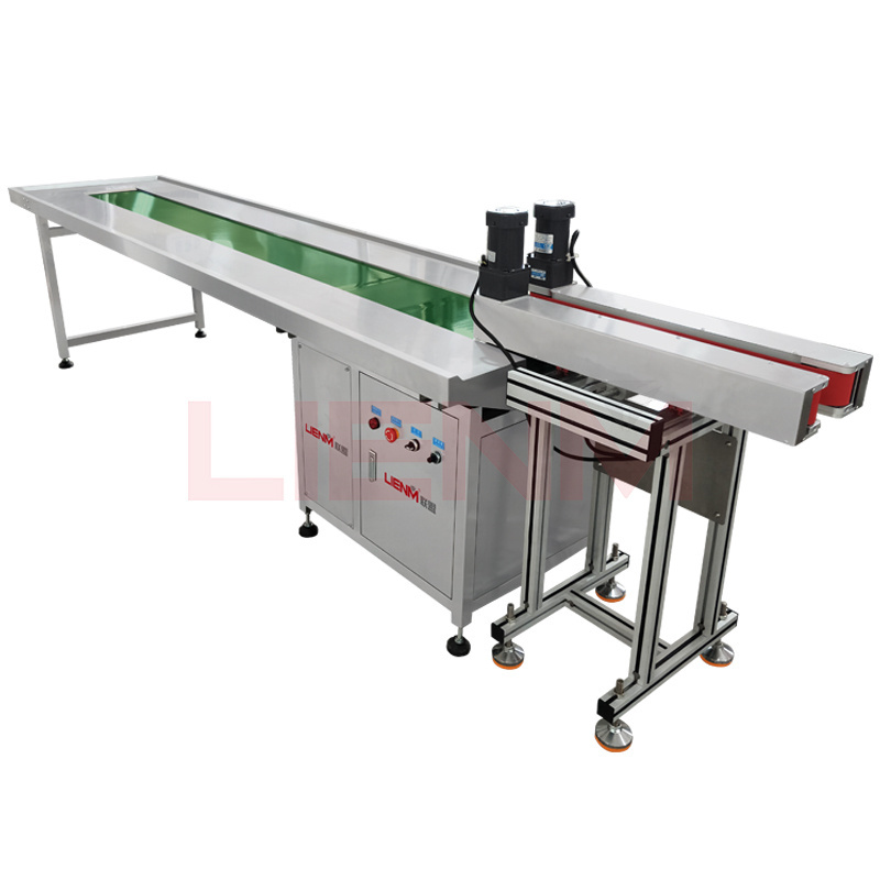 Automatic Electric Conveyor Transporting Machine Stainless Steel Conveyor Belt For Perfume Cosmetics Production