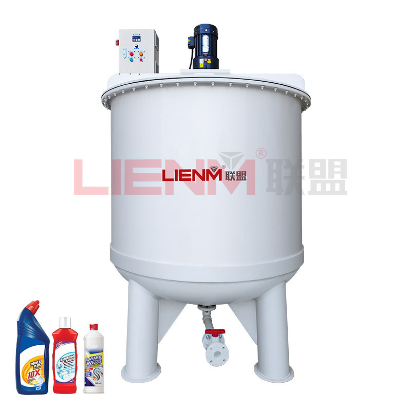 Custom Anti-Corrosion Liquid Mixing Tank Industrial Mixer 2500L Automatic Bleach Making Machine