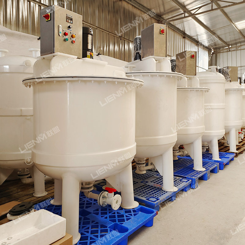 Custom Anti-Corrosion Liquid Mixing Tank Industrial Mixer 2500L Automatic Bleach Making Machine