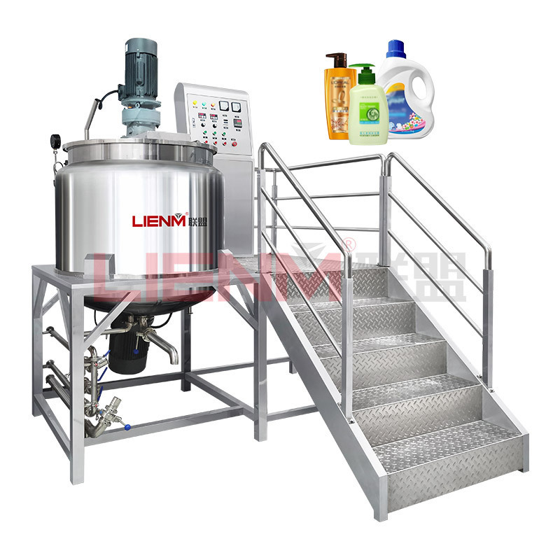 Automatic Liquid Soap Liquid Detergent Mixing Machine 500 1000 Liters Shampoo Dishwashing Liquid Mixer Making Machine